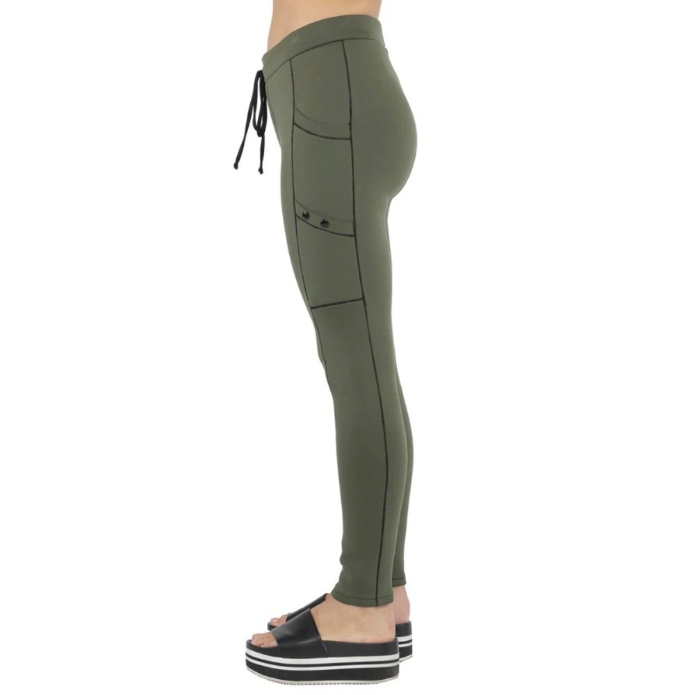 NWT Eva Varro International Cargo Jogger – Olive Scuba – Size Small - Picture 12 of 12